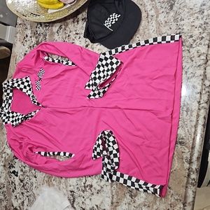 Womens sexy race car costume